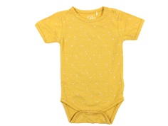 Petit by Sofie Schnoor body Dictte Mustard print